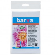 Фотобумага Barva Economy Series, глянцевая, 200г/м2, 10 х 15, 20л (IP-CE200-215)