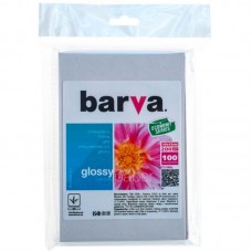 фотобумага Barva Economy Series, глянцевая, 200г/м2, 10х15, 100л (IP-CE200-217)