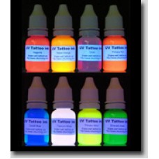 УФ / UV штемпельная краска, цвет Blue 10 грамм