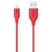 Кабель Anker PowerLine USB - Lightning V3 0.9m, Red (A8111H91), артикул A8111H91 , производитель 