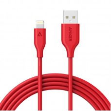 Кабель Anker PowerLine USB - Lightning V3 1.8m, Red (A8112H91), артикул A8112H91 , производитель 