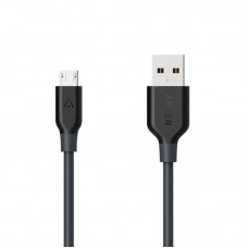 Кабель Anker PowerLine USB - MicroUSB V3 1.8m, Spase Gray (A8133H11), артикул A8133H11 , производитель 