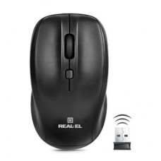 Мышь беспроводная REAL-EL RM-310 черная USB, артикул 	EL123200006 , производитель 