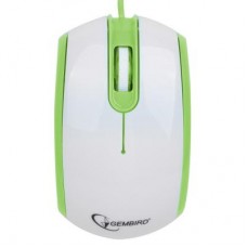 Мышь Gembird MUS-105-G White-green USB, артикул MUS-105-G , производитель 