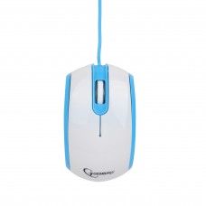 Мышь Gembird MUS-105-B White-Blue USB, артикул MUS-105-B , производитель 