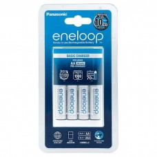 Зарядное устройство Panasonic Basic Charger + Eneloop AA/HR06 NI-MH 1900 mAh BL 4 шт, артикул K-KJ51MCC40E , производитель 
