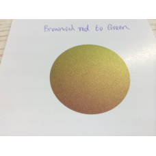 Краска "Хамелеон" серия F1, цвет Brown red - Green , вес 0,100 кг, артикул OVIF1BRG01 (Оптическая краска OVI), производитель CHINA