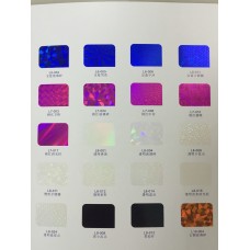 Голографическая пленка  L8-014, L8-016 прозрачная , артикул HOT_STAMP_FOIL_L8_016R (Пленка для горячего тиснения), производитель CHINA