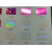Голографическая пленка  L8-014, L8-016 прозрачная , артикул HOT_STAMP_FOIL_L8_016R (Пленка для горячего тиснения), производитель CHINA