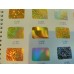 Фольга горячего тиснения Kurz GOLD для бумаги , пластика ABS PVC PP , артикул HOT_STAMP_FOIL_PE (Голографическая фольга для полиграфии), производитель CHINA