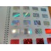 Фольга горячего тиснения L2-001 Silver для кожи, артикул HOT_STAMP_ EPL (Голографическая фольга "Серебро"), производитель CHINA